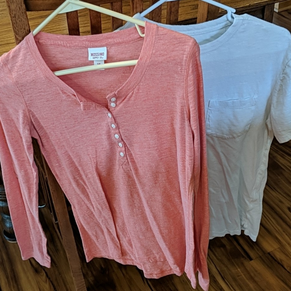 Pair of target shirts